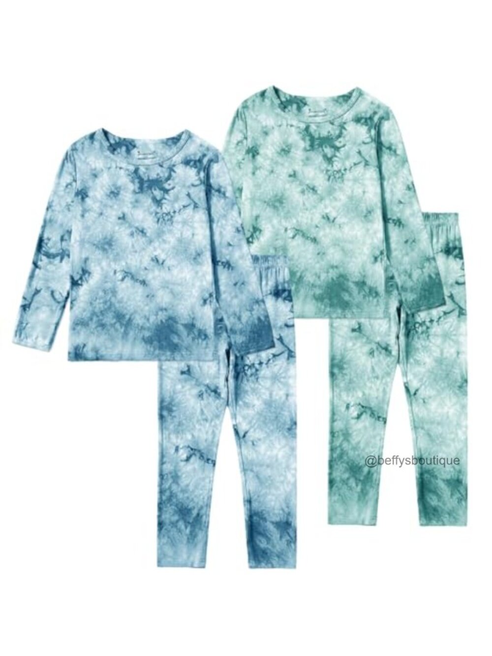 Kids Toddler Bamboo Rayon Pajama Set Boys Girls Long Sleeve PJs